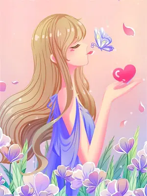 龙珠中的粉色少女